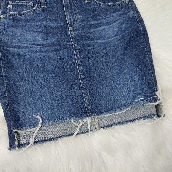 AG Adriano Goldschmied Erin Raw Hem Denim Women's - Picture 3 of 10